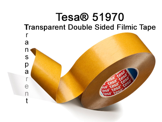 tesa® 51970 - Transparent Double Sided Filmic Tape